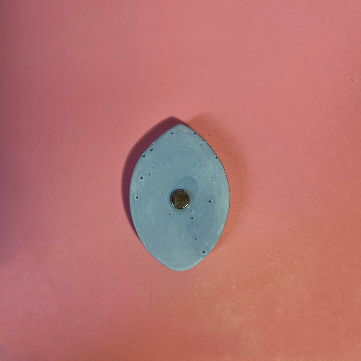 Aimant foufoune bleu
