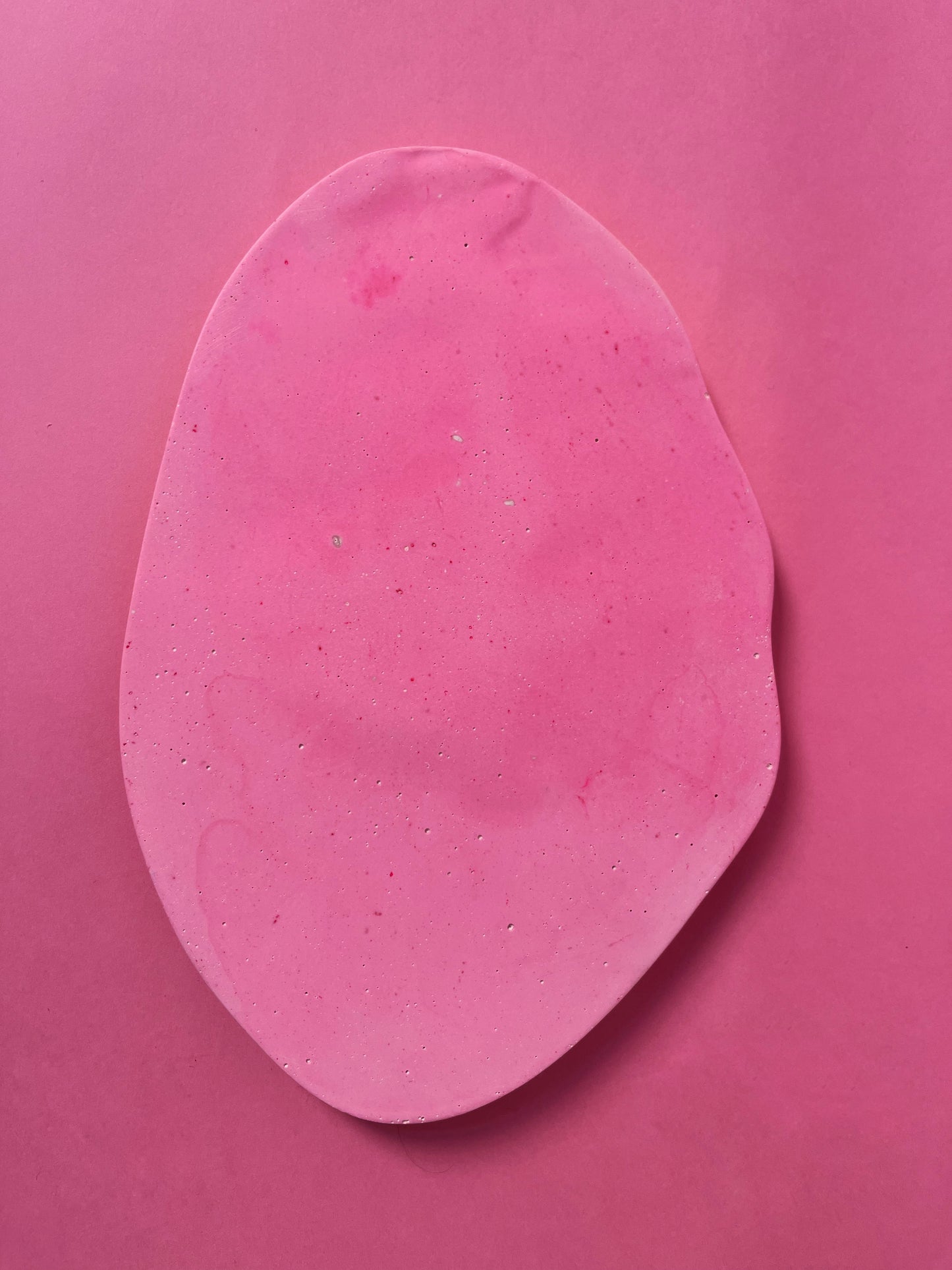 Plateau jaune rose fluo