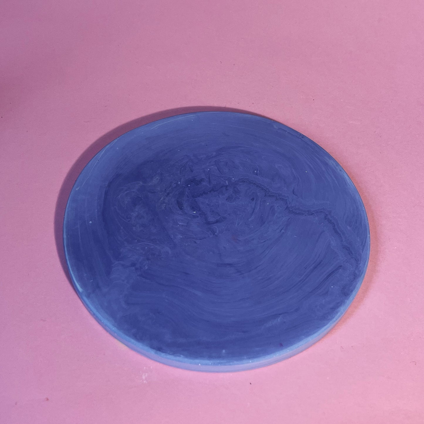 Plateau jesmonite fluo