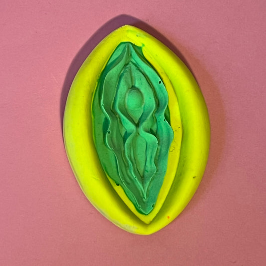Foufoune jaune vert fluo