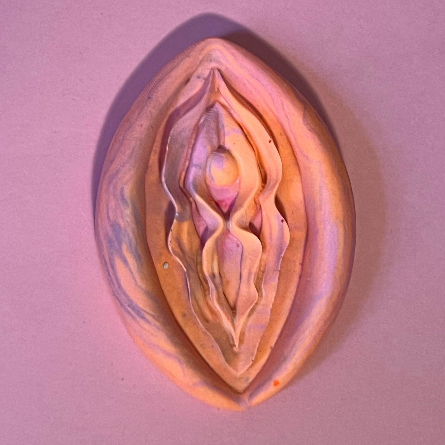 Foufoune rose orange