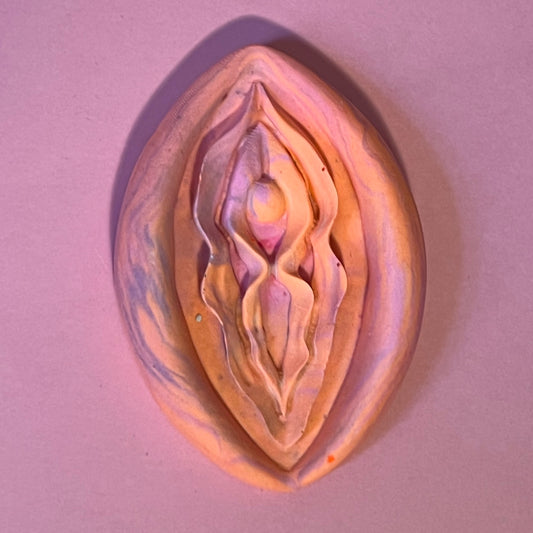 Foufoune rose orange