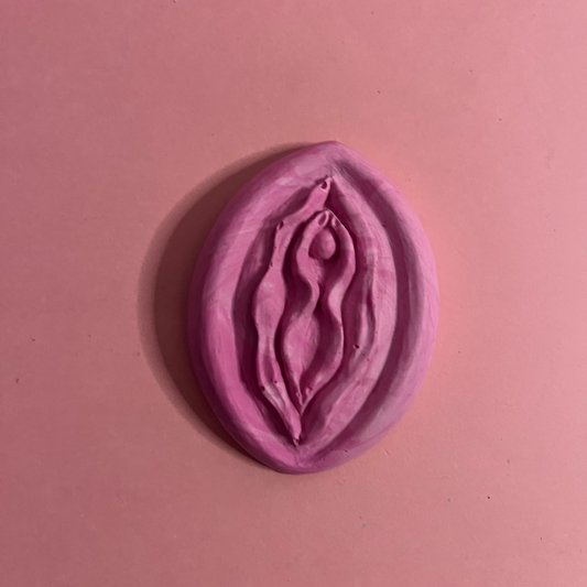 Aimant foufoune rose