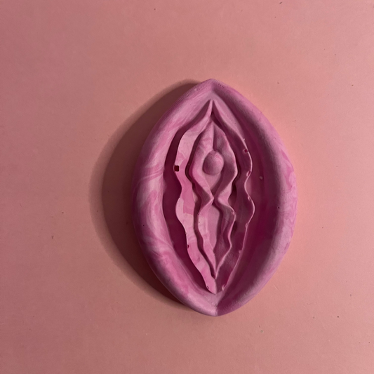 Aimant foufoune rose