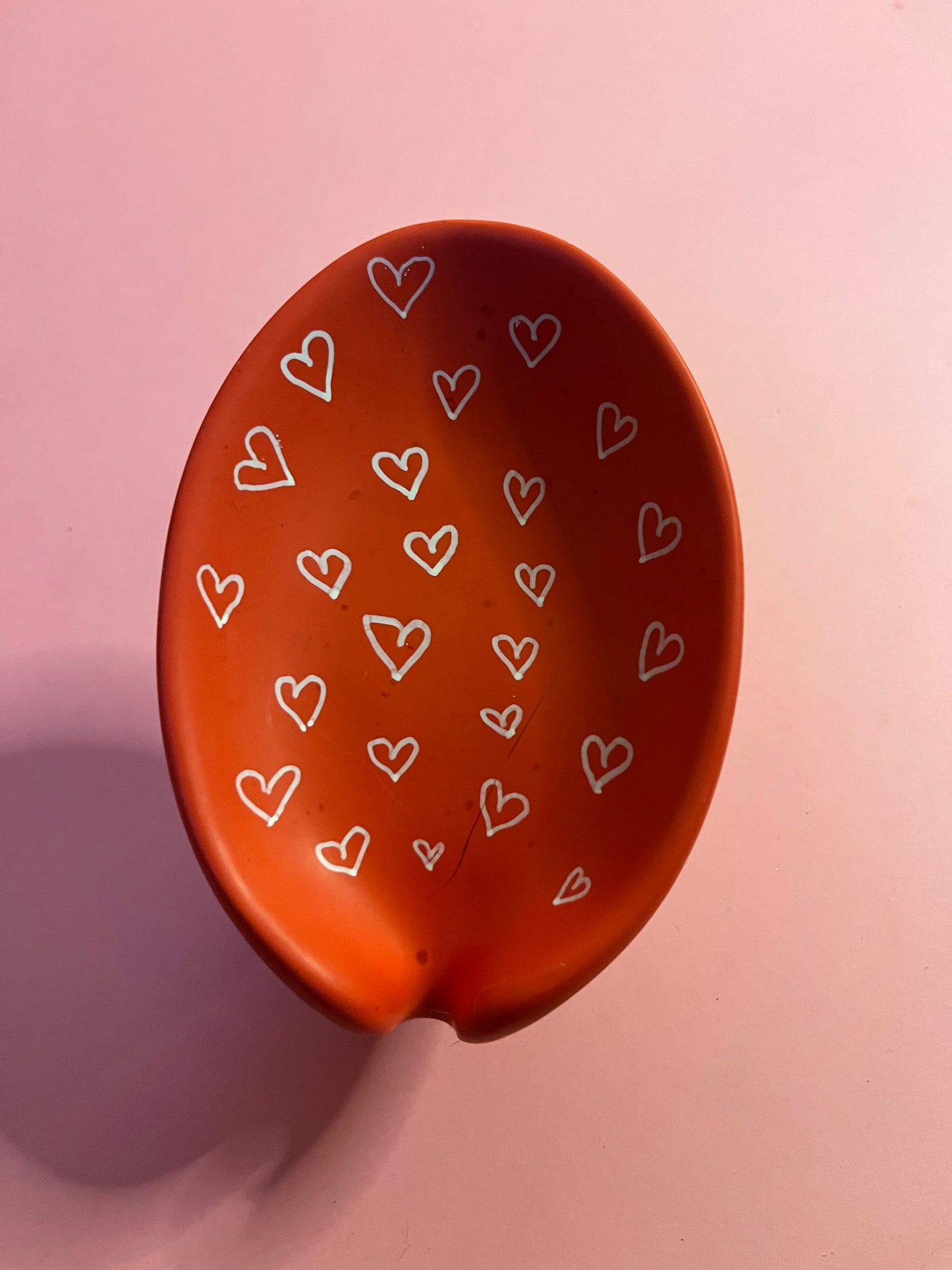 Porte savon coeur