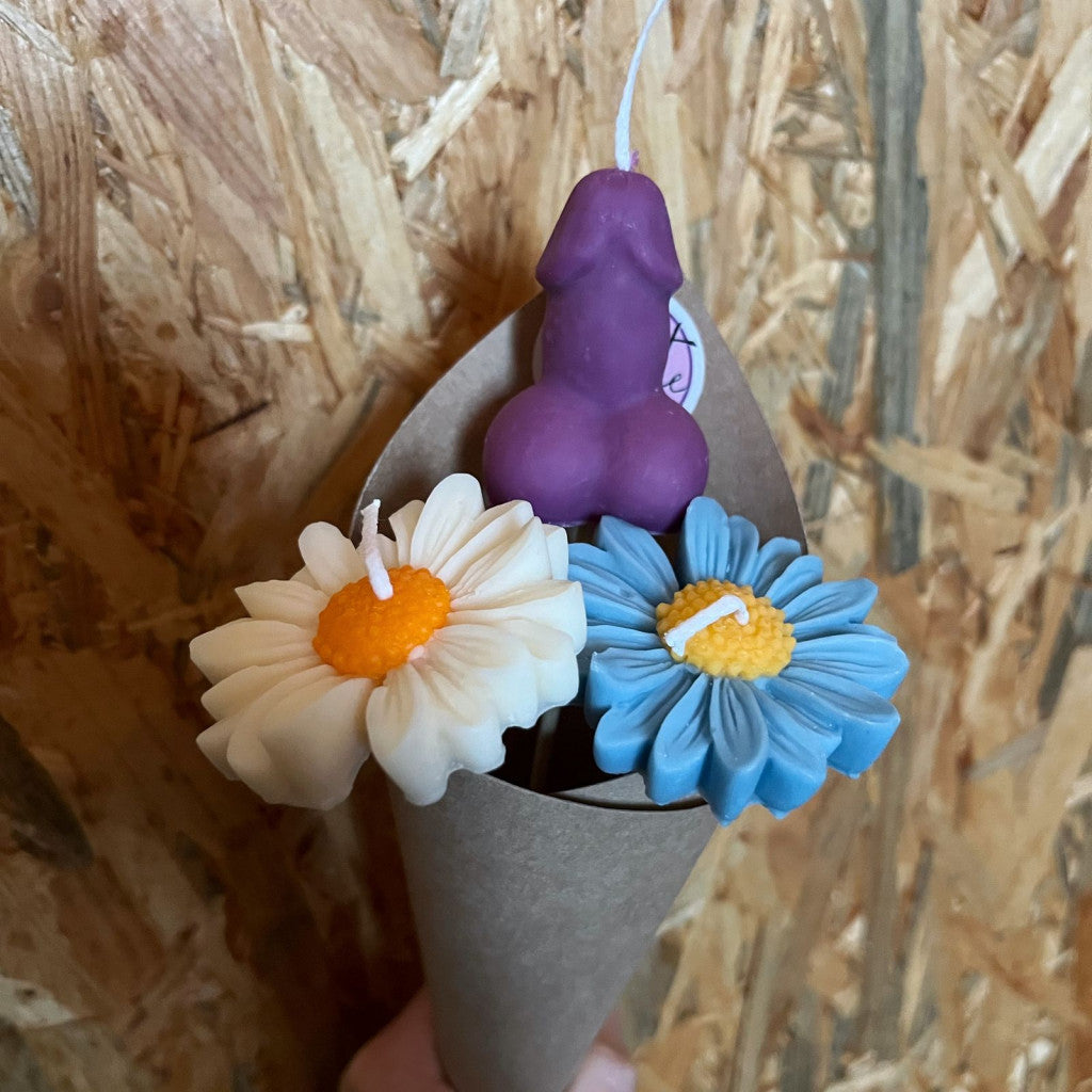 Bouquet bistouket et 2 marguerites