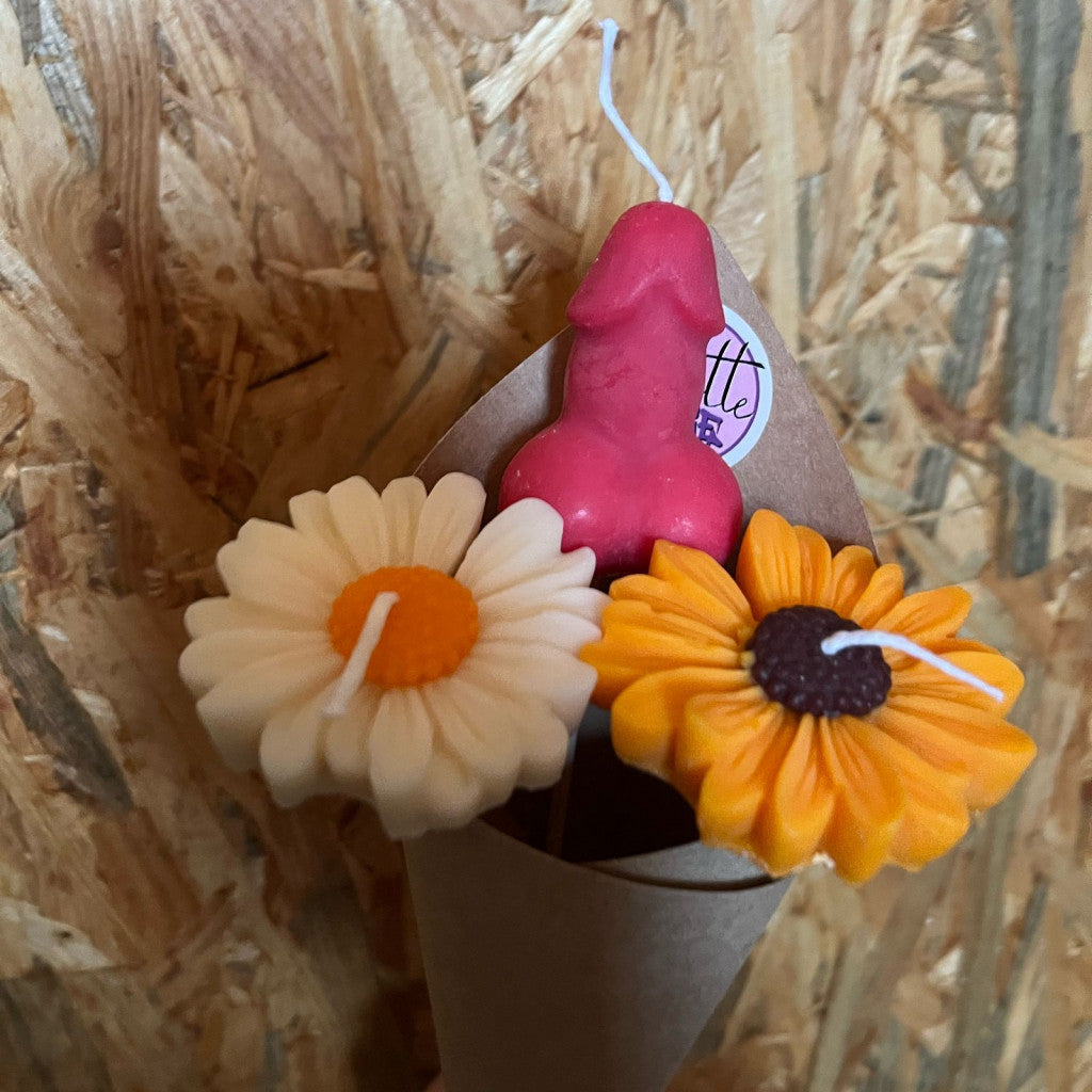 Bouquet bistouket et 2 marguerites