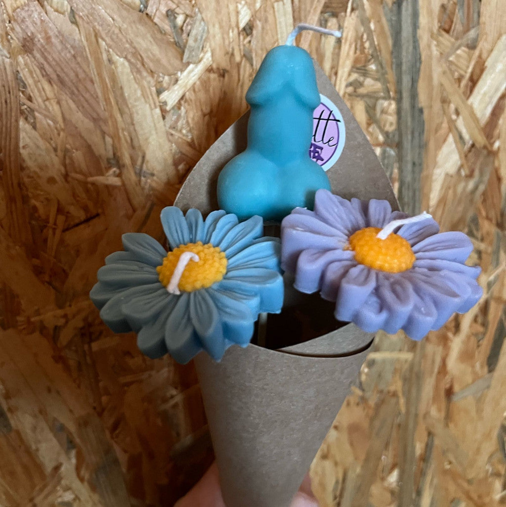 Bouquet bistouket et 2 marguerites