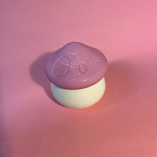 Boite champignon rose jesmoite