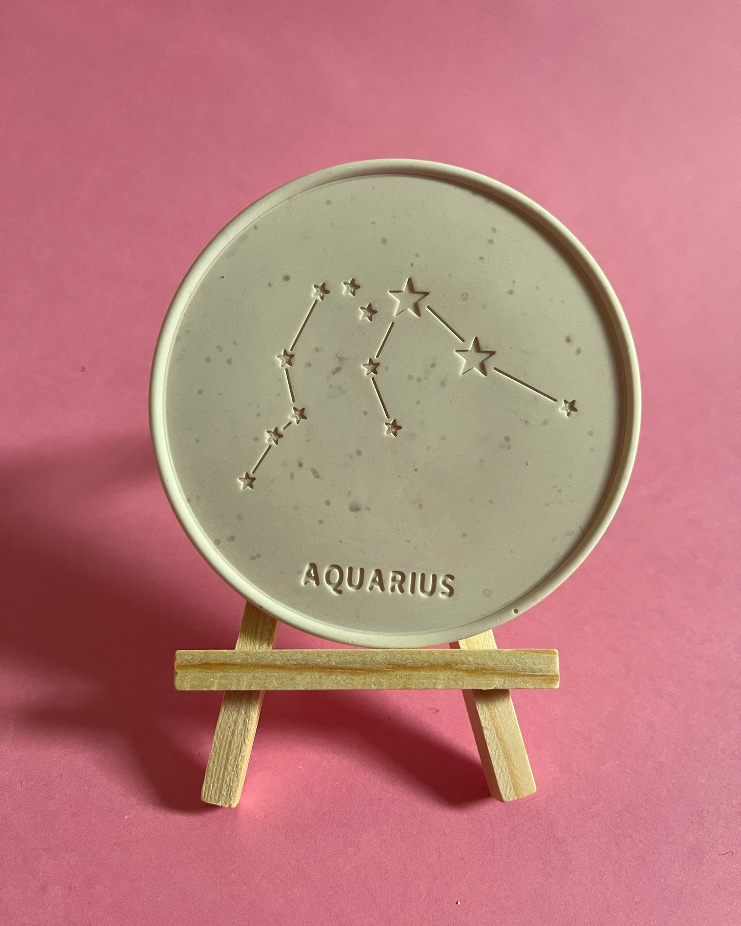 Plateau jesmonite signe astrologique