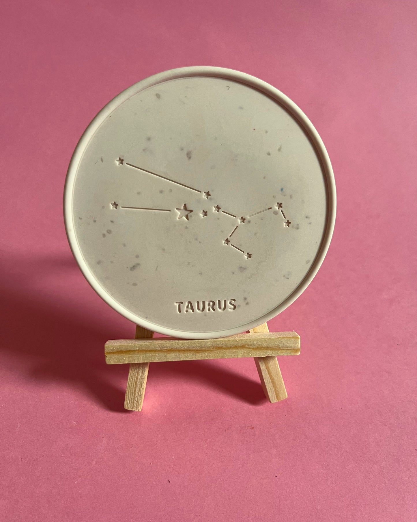 Plateau jesmonite signe astrologique