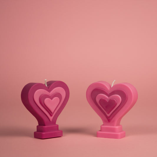 Bougie coeur